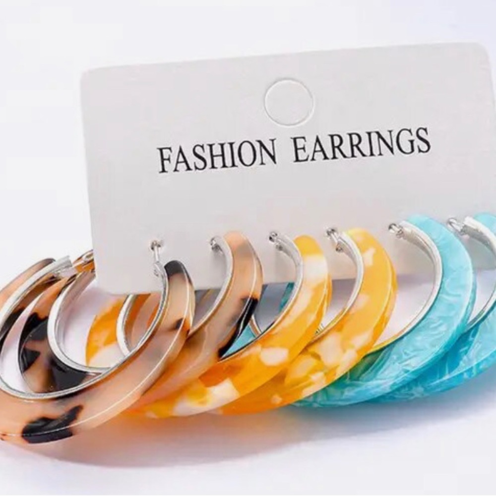 Acrylic Earring Set